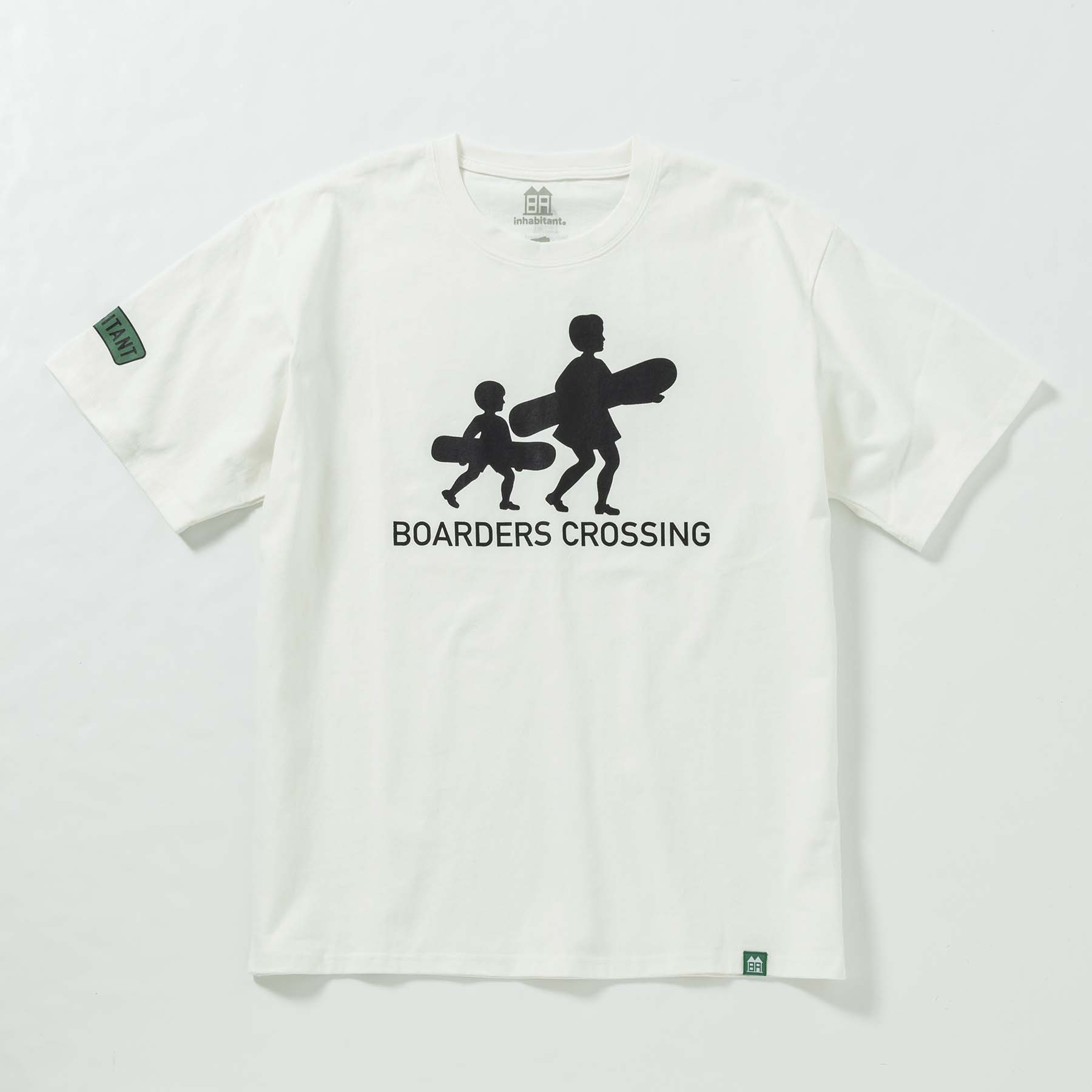 Boarders Crossing T-shirts | inhabitant